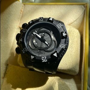 invicta men’s 6474 Reserve Black Iron-Plated Watch